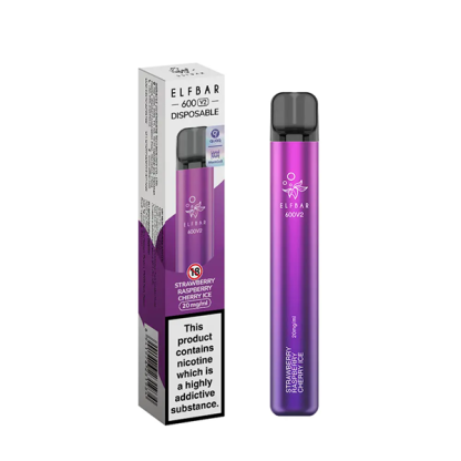 20mg ELF Bar 600 V2 Disposable Vaping Device 600 Puffs - Image 28