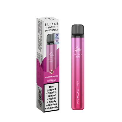20mg ELF Bar 600 V2 Disposable Vaping Device 600 Puffs - Image 26
