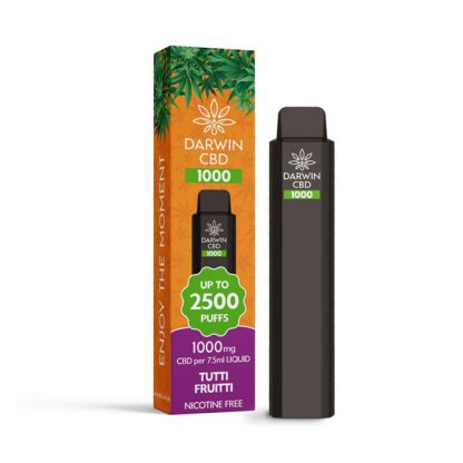 Darwin CBD 1000 Disposable Vape Device 2500 Puffs - Image 7