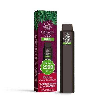 Darwin CBD 1000 Disposable Vape Device 2500 Puffs - Image 8