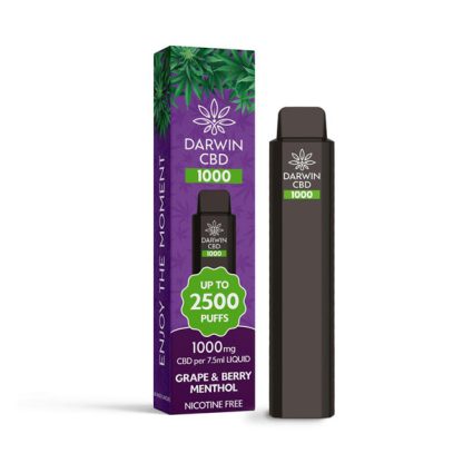 Darwin CBD 1000 Disposable Vape Device 2500 Puffs - Image 10