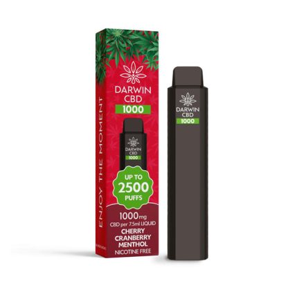 Darwin CBD 1000 Disposable Vape Device 2500 Puffs - Image 6