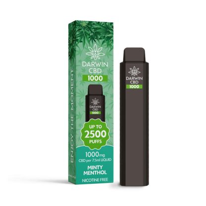 Darwin CBD 1000 Disposable Vape Device 2500 Puffs - Image 2