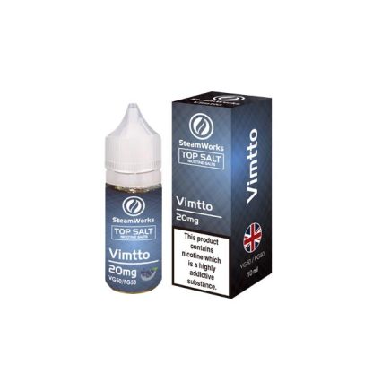 20mg Top Salt Fruit Flavour Nic Salts by A-Steam 10ml (50VG/50PG) - Image 18