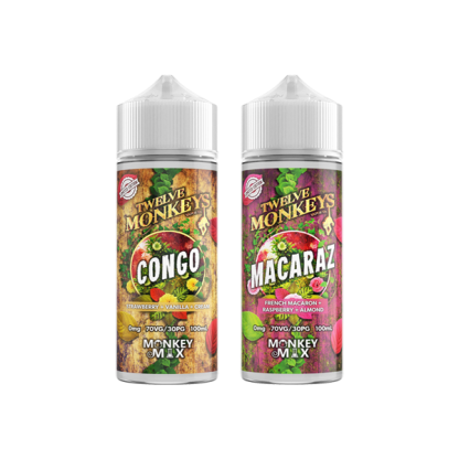 Twelve Monkeys Limited Edition 100ml Shortfill 0mg (65VG/35PG) - Image 2