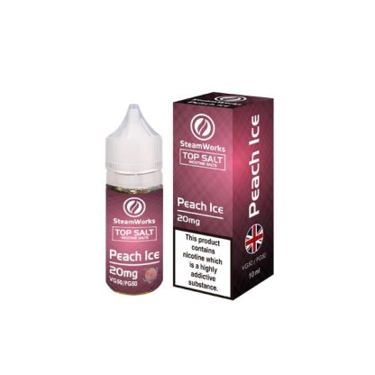 20mg Top Salt Fruit Flavour Nic Salts by A-Steam 10ml (50VG/50PG) - Image 22