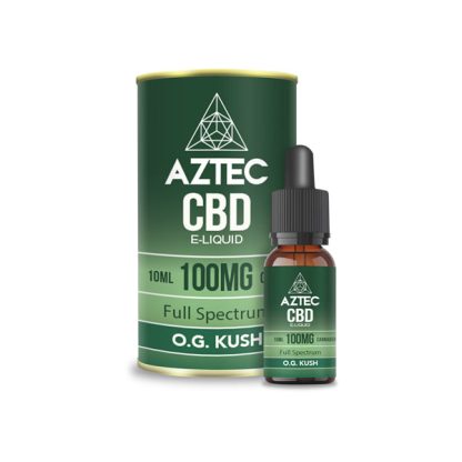 Aztec CBD 100mg CBD Vaping Liquid 10ml (50PG/50VG) - Image 7