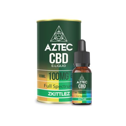 Aztec CBD 100mg CBD Vaping Liquid 10ml (50PG/50VG) - Image 8