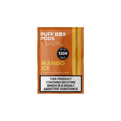 20mg Puff Box Refill Pods 2PCS 2ml - Image 3