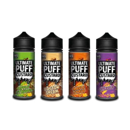 Ultimate Puff Custard 0mg 100ml Shortfill (70VG/30PG) - Image 3