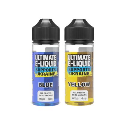 Ultimate E-liquid Supports Ukraine 100ml Shortfill 0mg (70PG/30VG) - Image 2