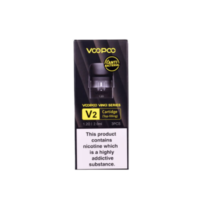 VooPoo Vinci V2 Replacement Cartridge Pods 0.8Ω/1.2Ω - 3Pcs - Image 3