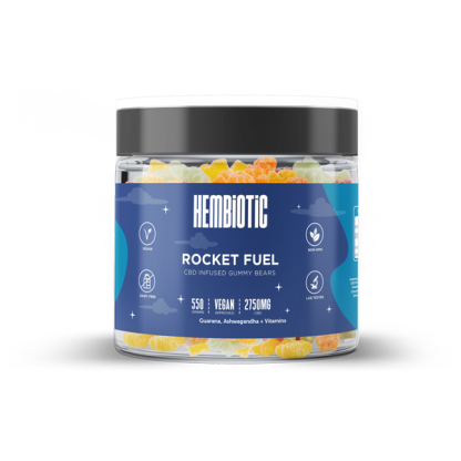 Hembiotic 2750mg Bulk Functional CBD Gummy Bears - 550g - Image 4