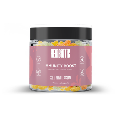 Hembiotic 2750mg Bulk Functional CBD Gummy Bears - 550g - Image 6