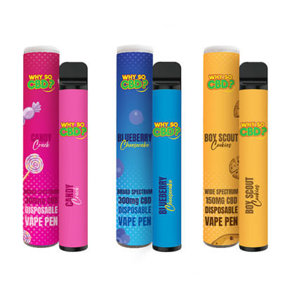 Why So CBD? 300mg CBD Broad Spectrum Disposable Vape - 2ml - Image 4