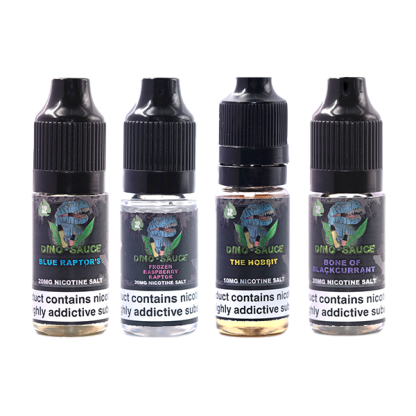 20mg Dino Sauce Nic Salts 10ml (50VG/50PG) - Image 2