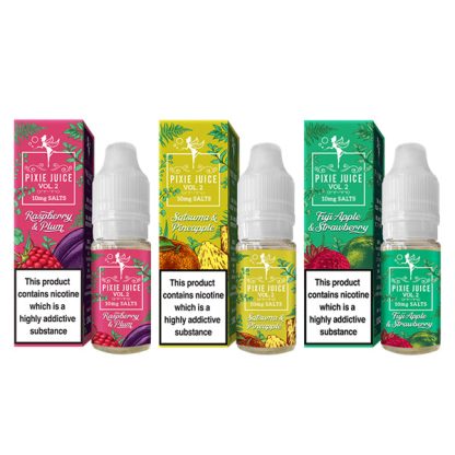 10mg Pixie Juice Volume 2 10ml Nic Salts (50VG/50PG) - Image 4
