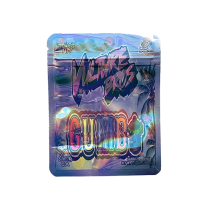 Mylar Gumbo Printed Zip Bag 3.5g Large - Image 6